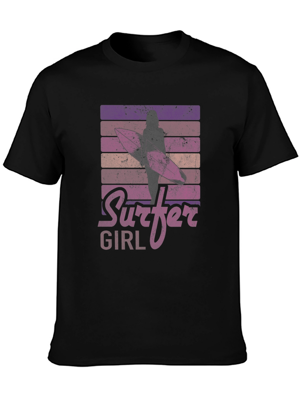 Retro Surfer Girl T-Shirt