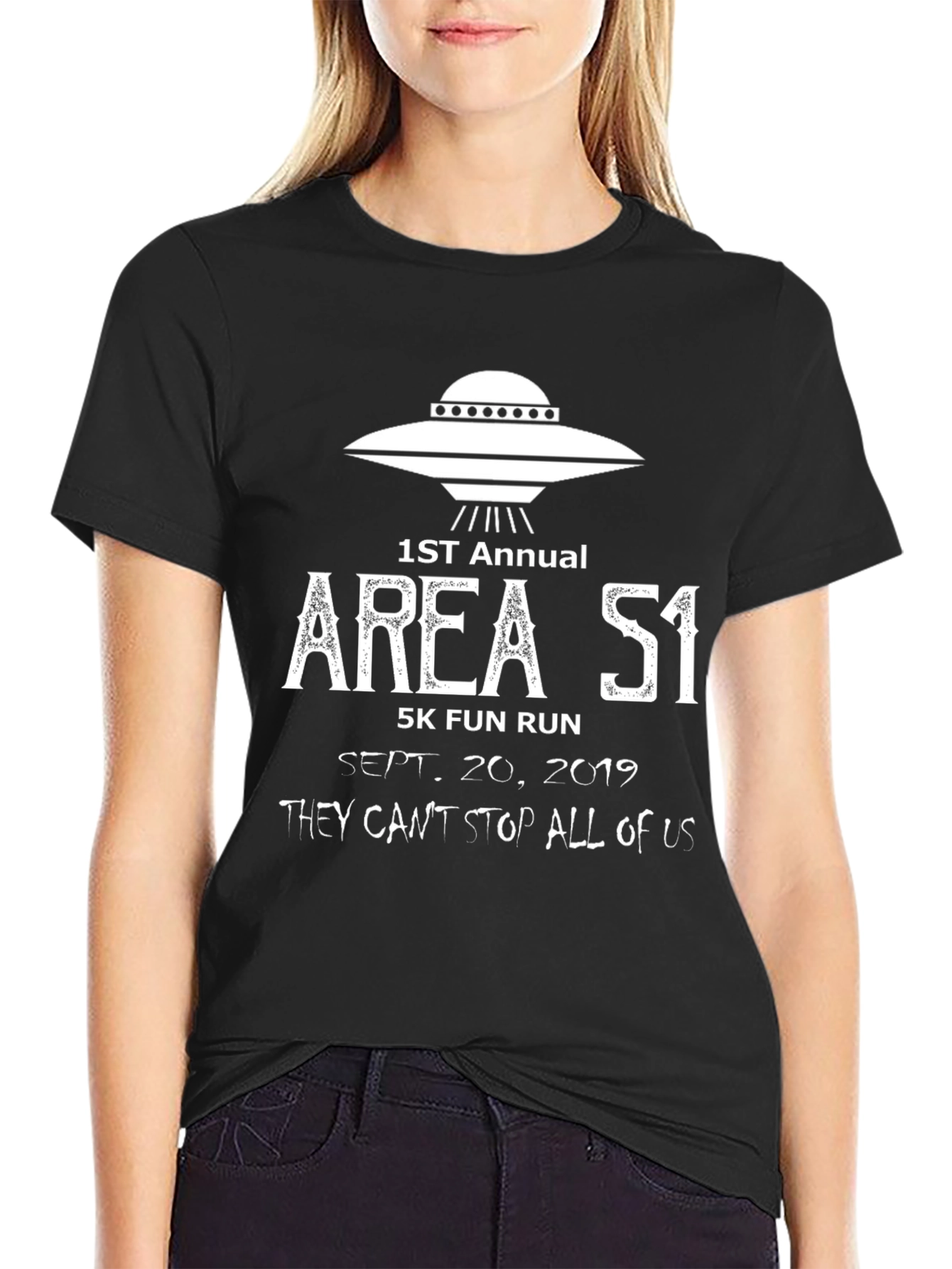 Area 51 5K Fun Run T-Shirt - Sept 20 2019