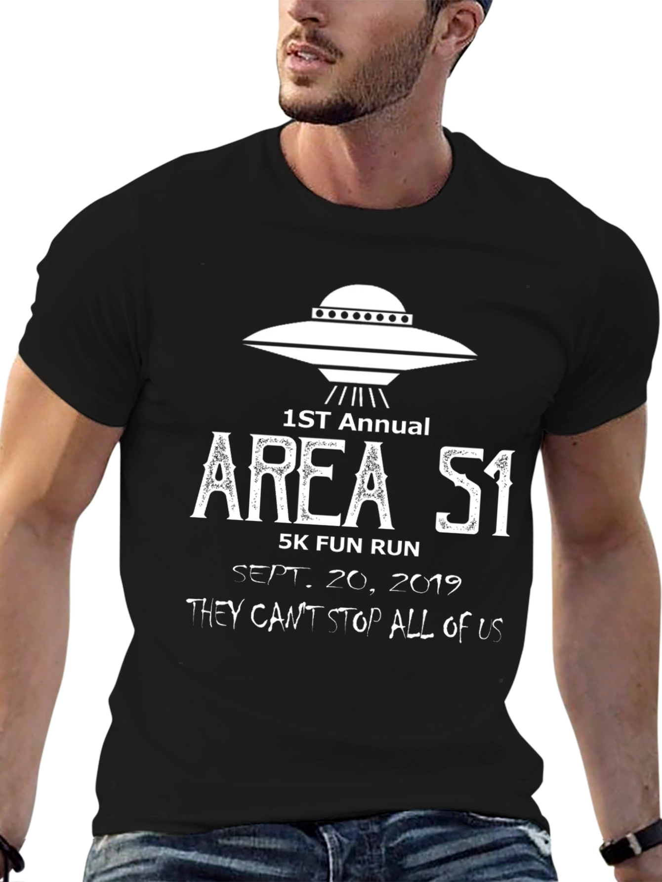 Area 51 5K Fun Run T-Shirt - Sept 20 2019