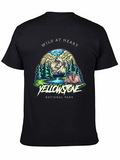 Wild at Heart Yellowstone National Park Graphic Tee