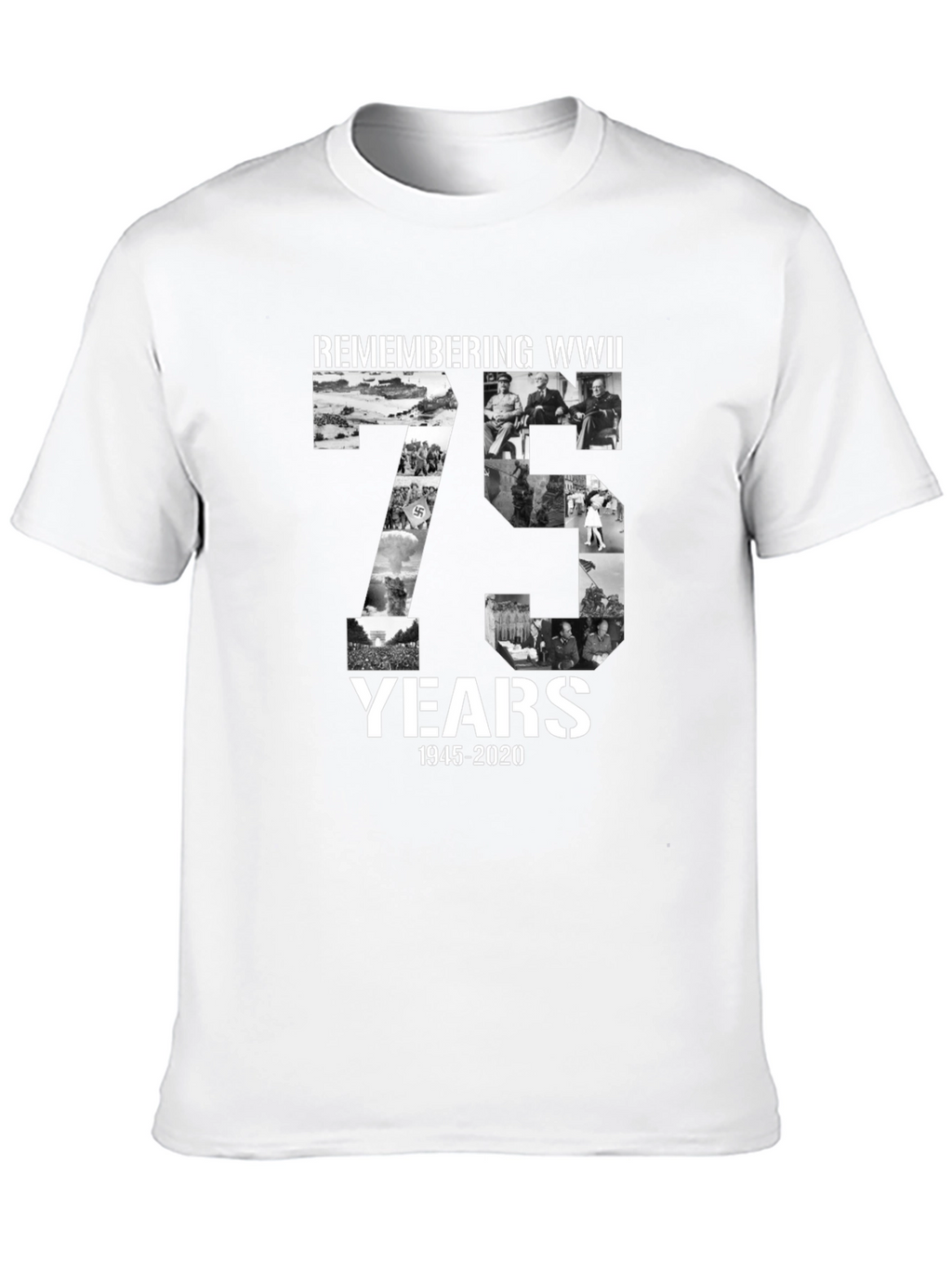 Remembering WWII 75 Years T-Shirt