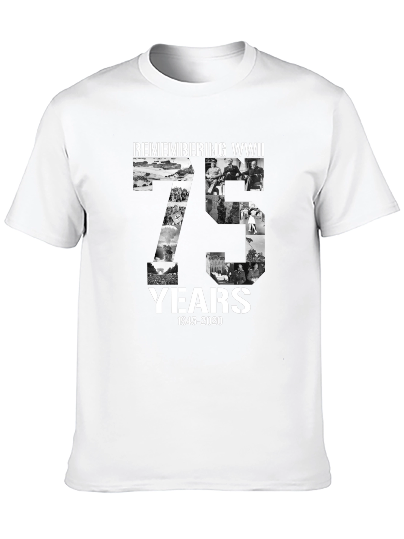 Remembering WWII 75 Years T-Shirt
