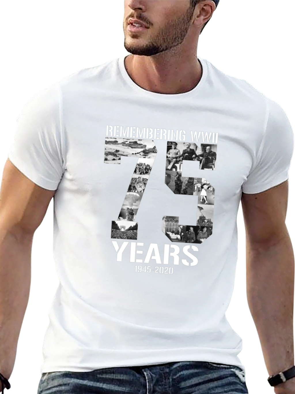 Remembering WWII 75 Years T-Shirt