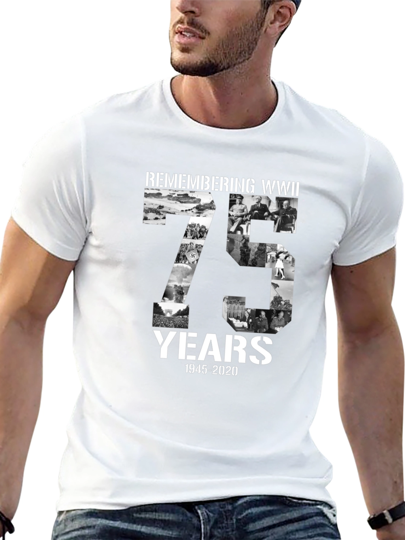 Remembering WWII 75 Years T-Shirt