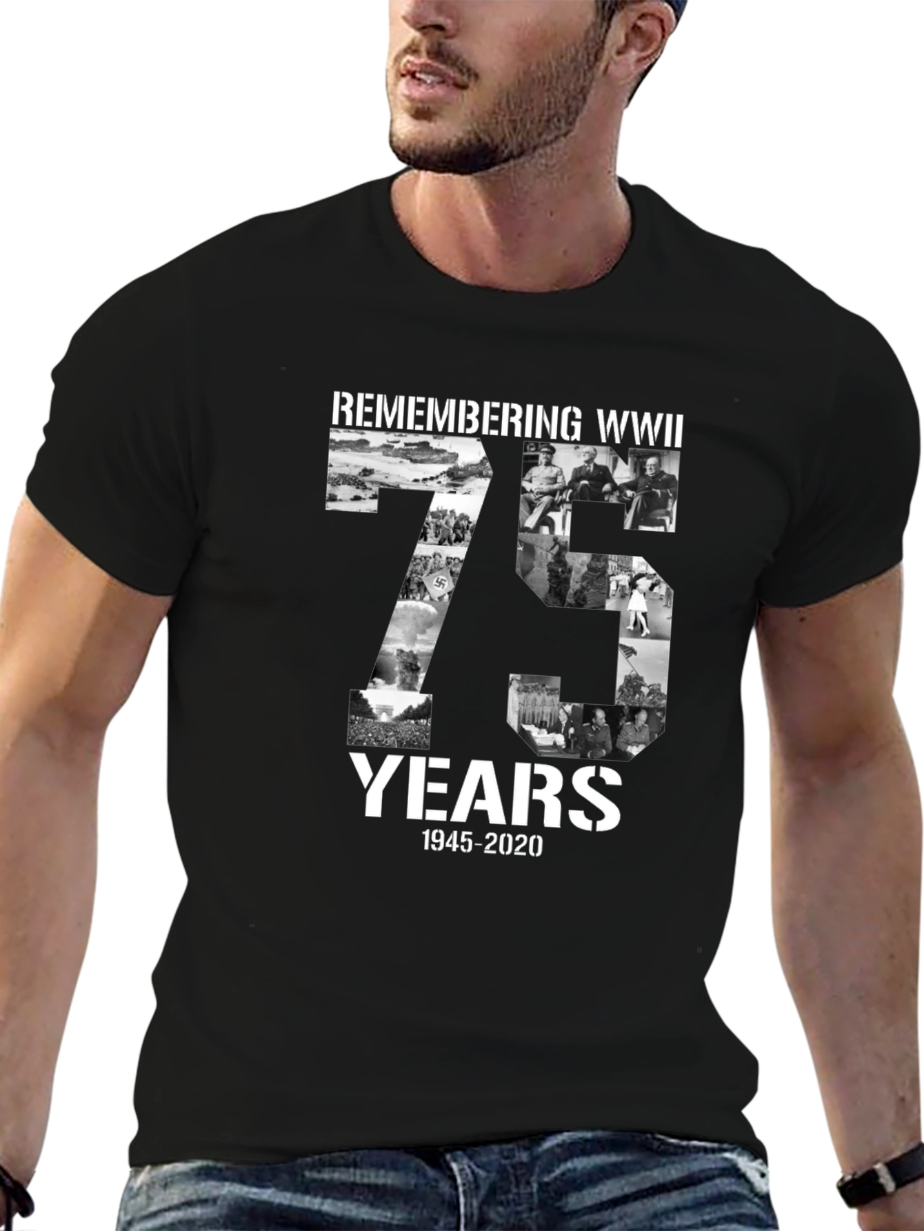 Remembering WWII 75 Years T-Shirt