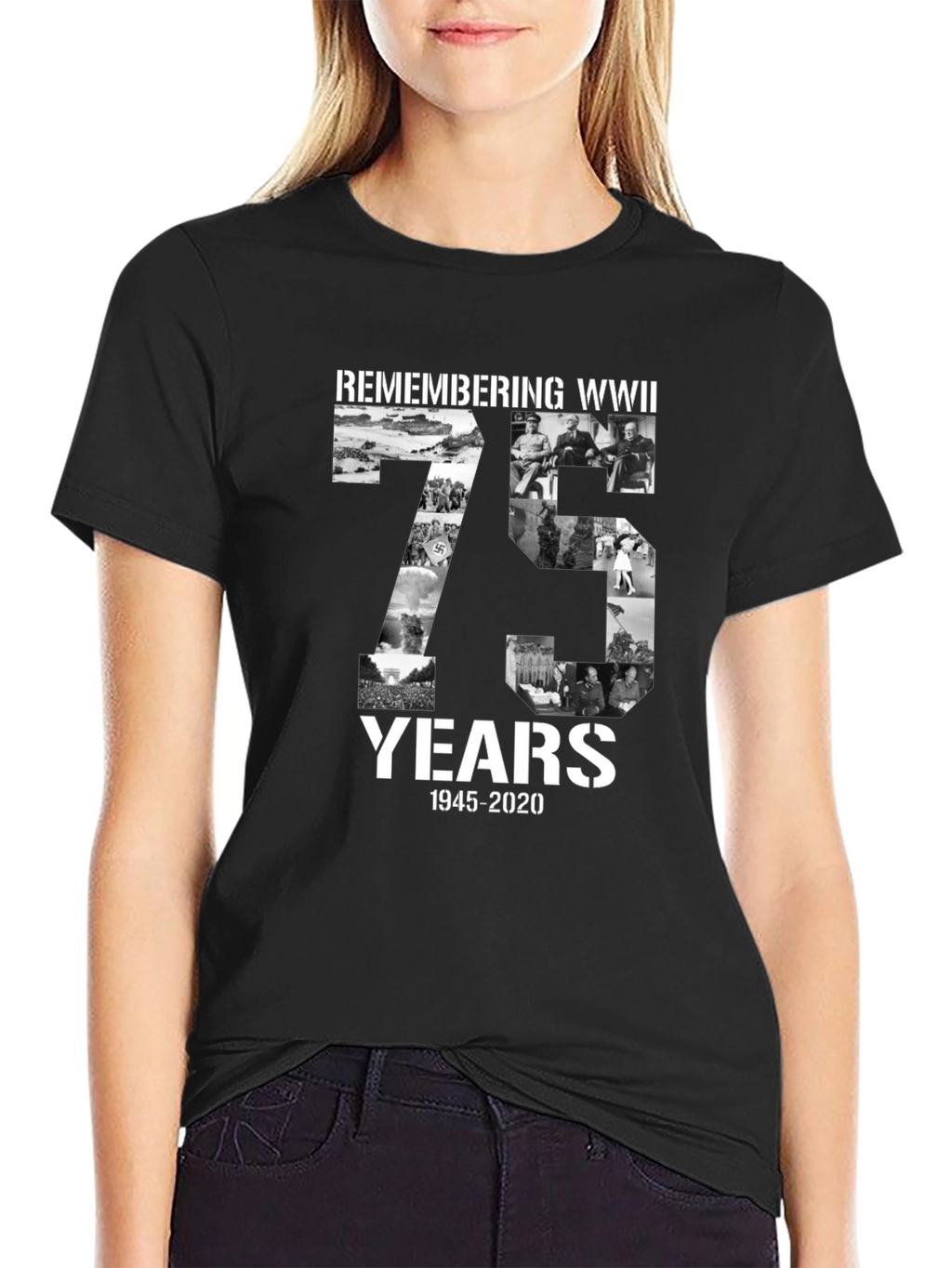 Remembering WWII 75 Years T-Shirt