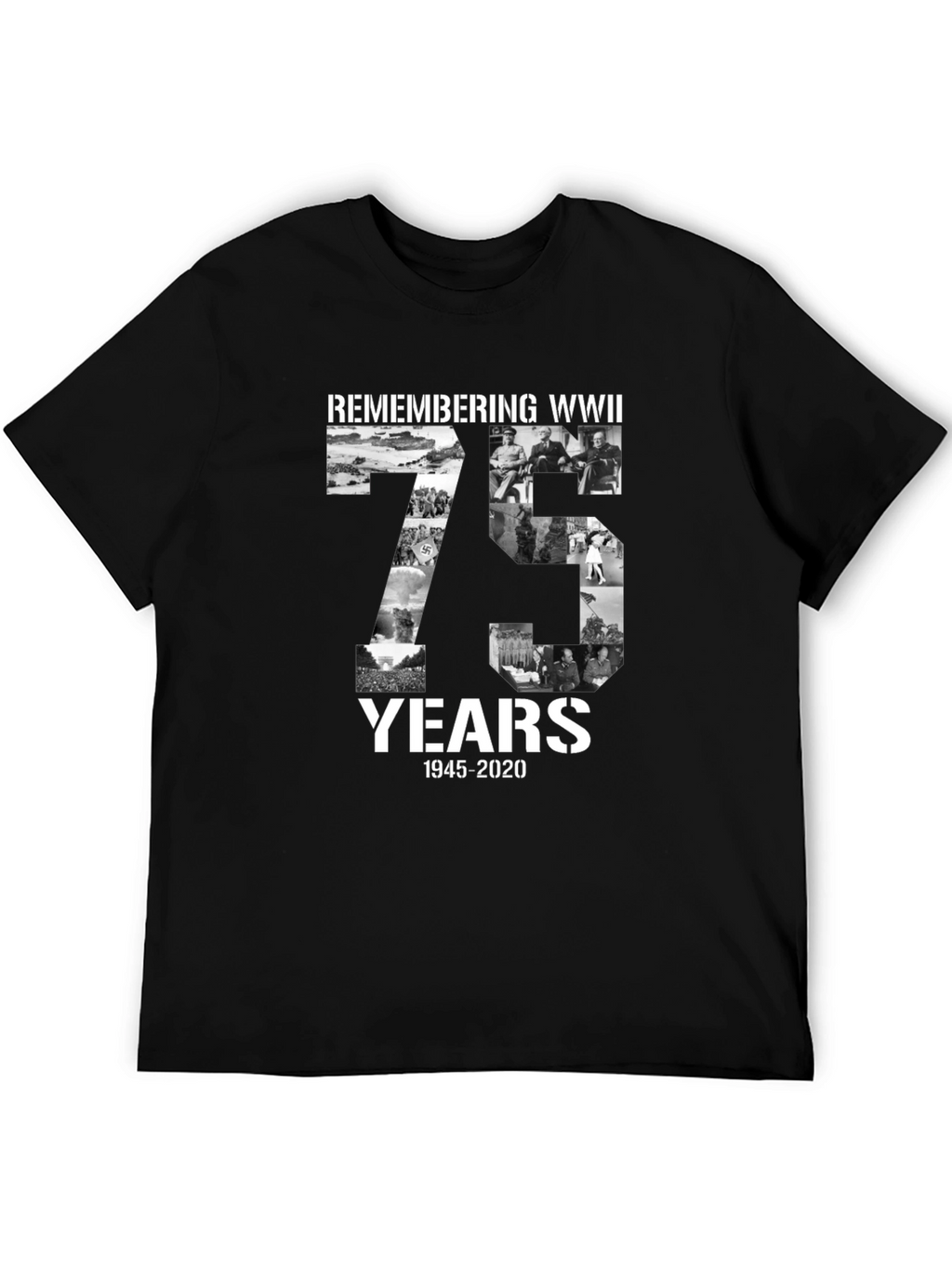 Remembering WWII 75 Years T-Shirt
