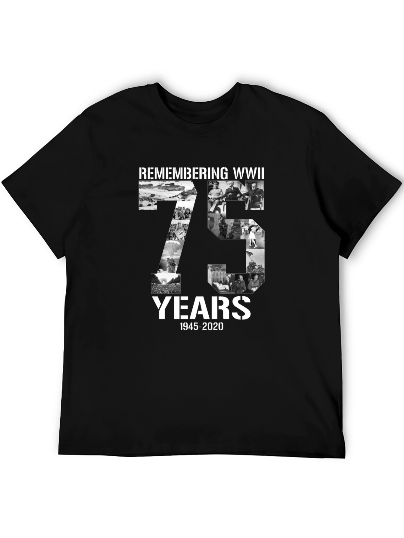 Remembering WWII 75 Years T-Shirt