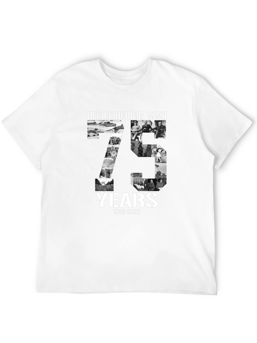 Remembering WWII 75 Years T-Shirt