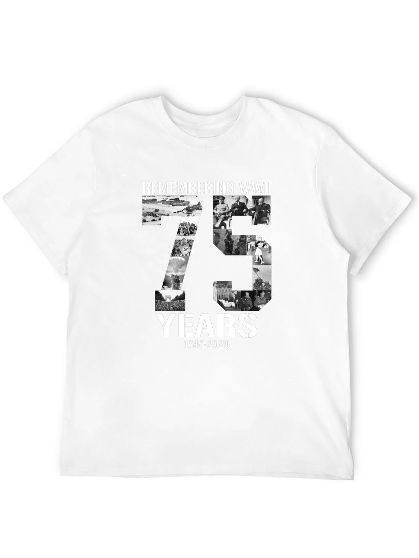 Remembering WWII 75 Years T-Shirt