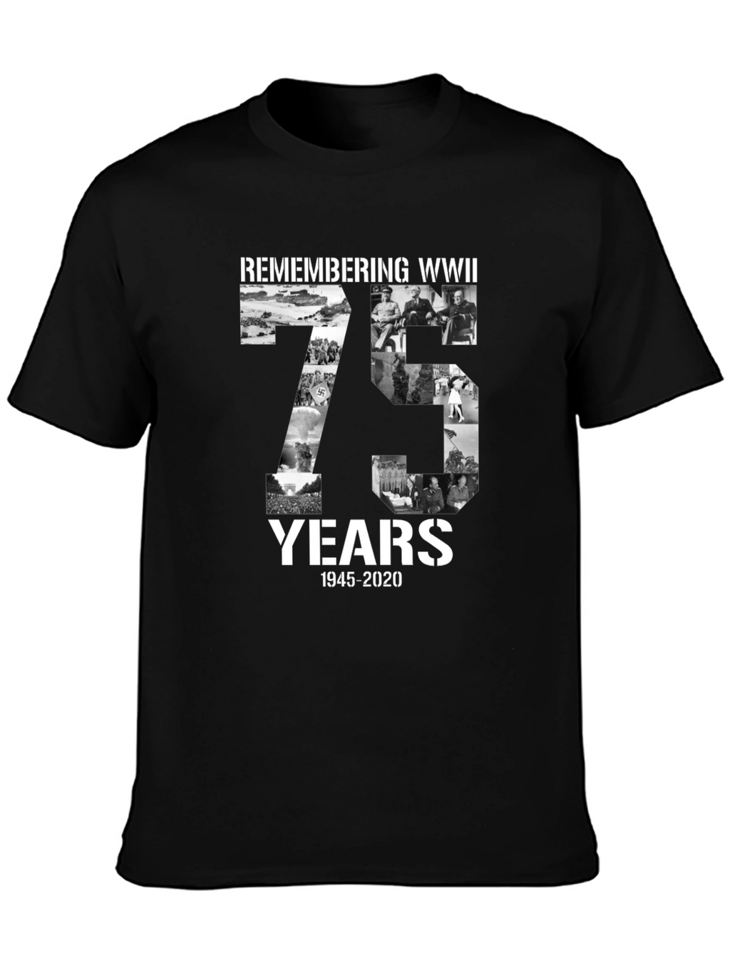 Remembering WWII 75 Years T-Shirt
