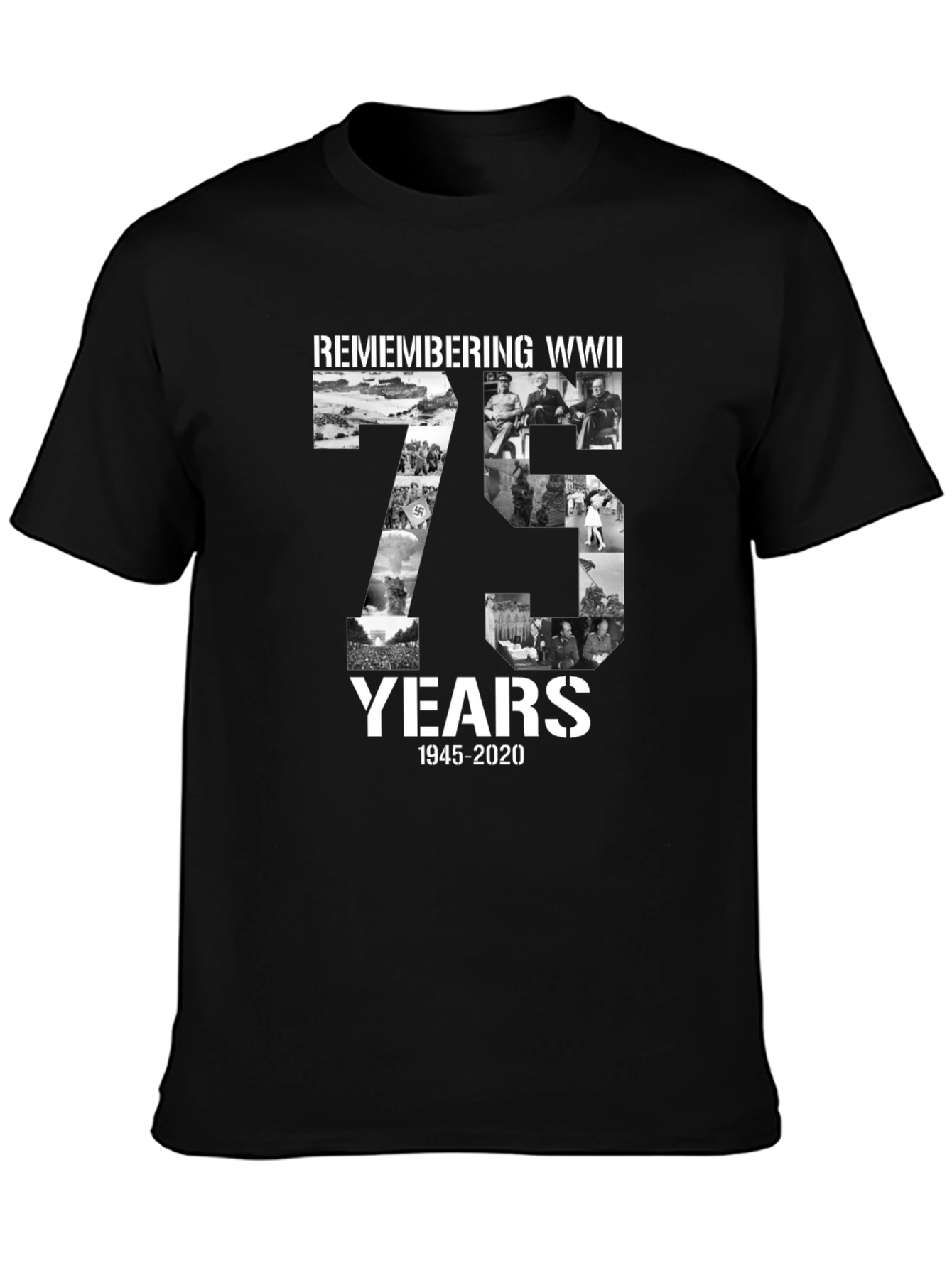 Remembering WWII 75 Years T-Shirt