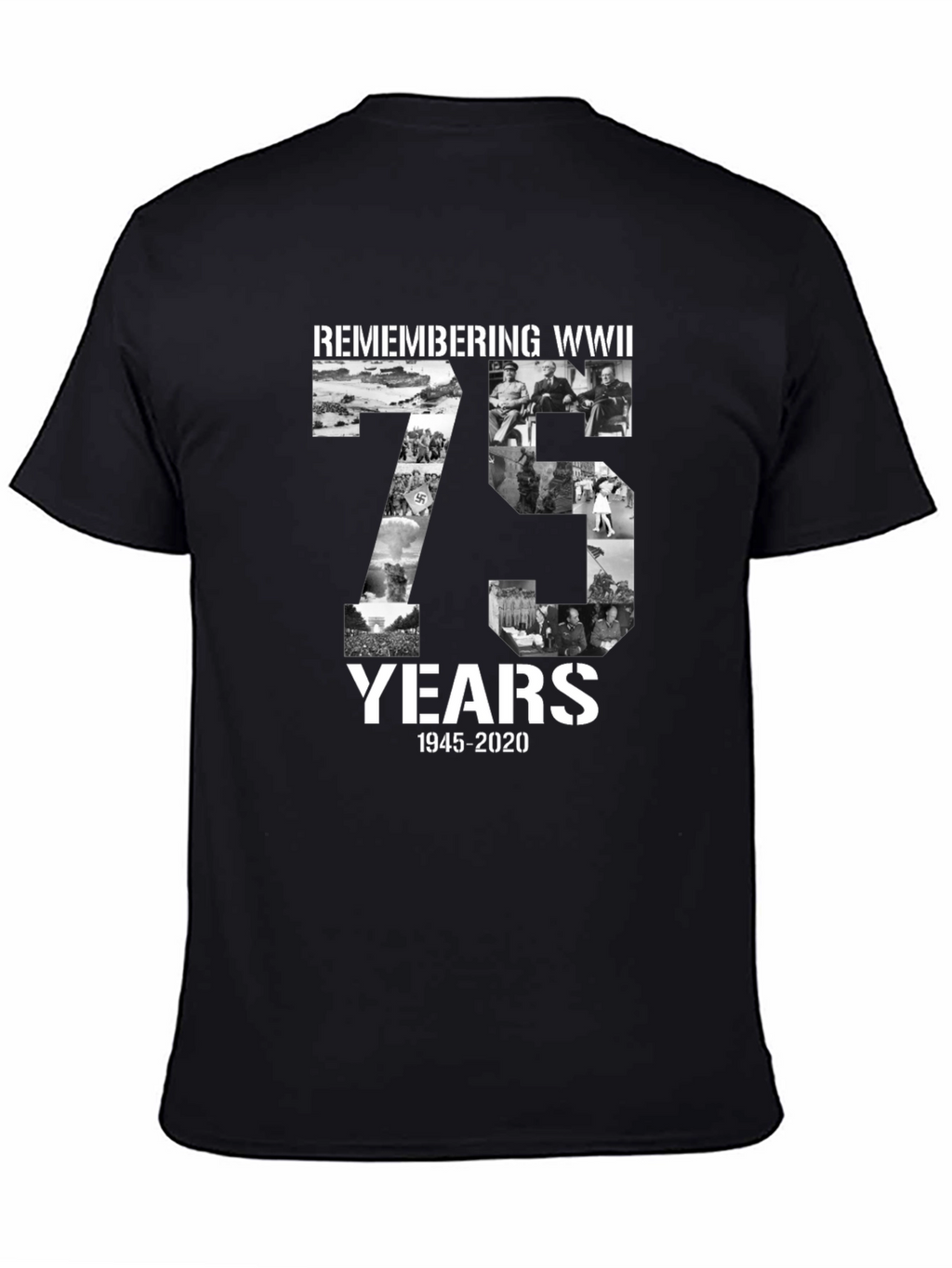 Remembering WWII 75 Years T-Shirt