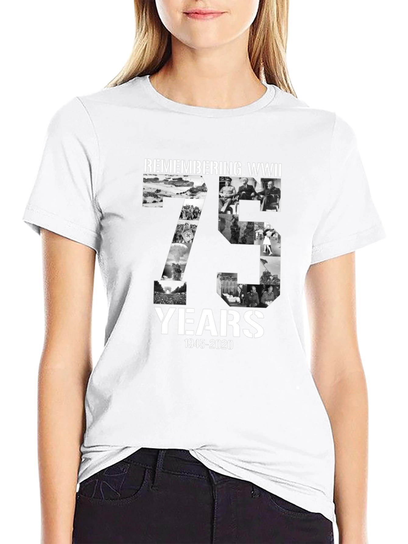 Remembering WWII 75 Years T-Shirt