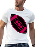 Football Graphic Tee - Classic Style