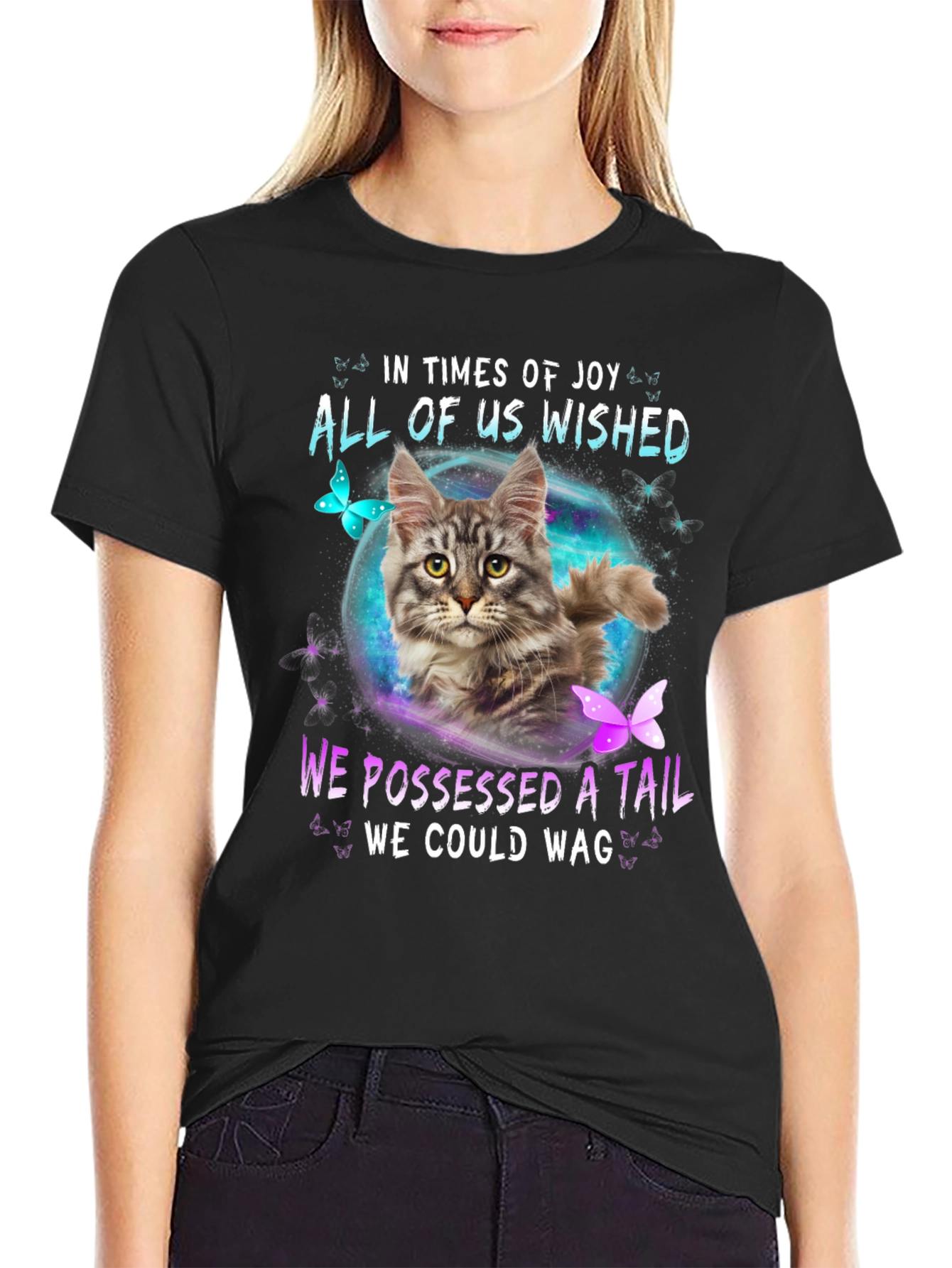 Cat T-Shirt: All of Us Wished We Possessed A Tail