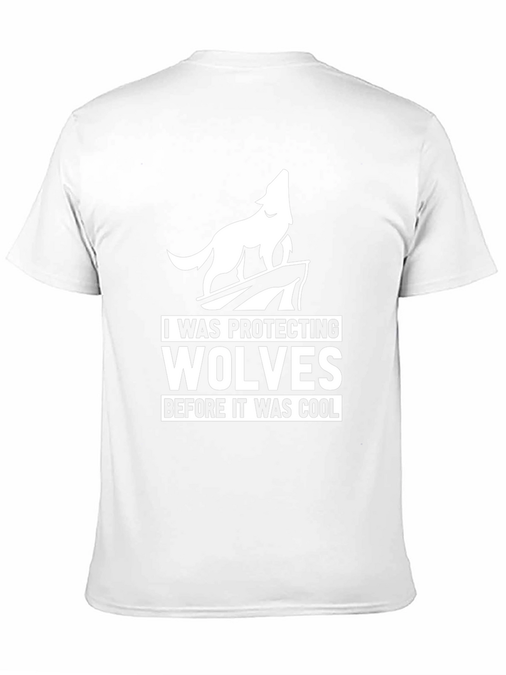 Wolf Protection T-Shirt - Cool Design