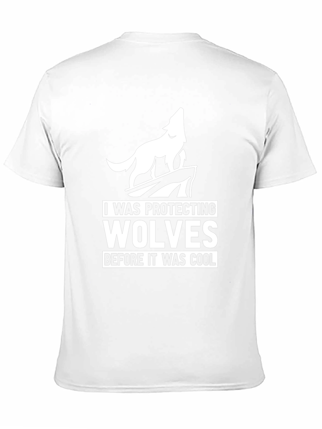 Wolf Protection T-Shirt - Cool Design