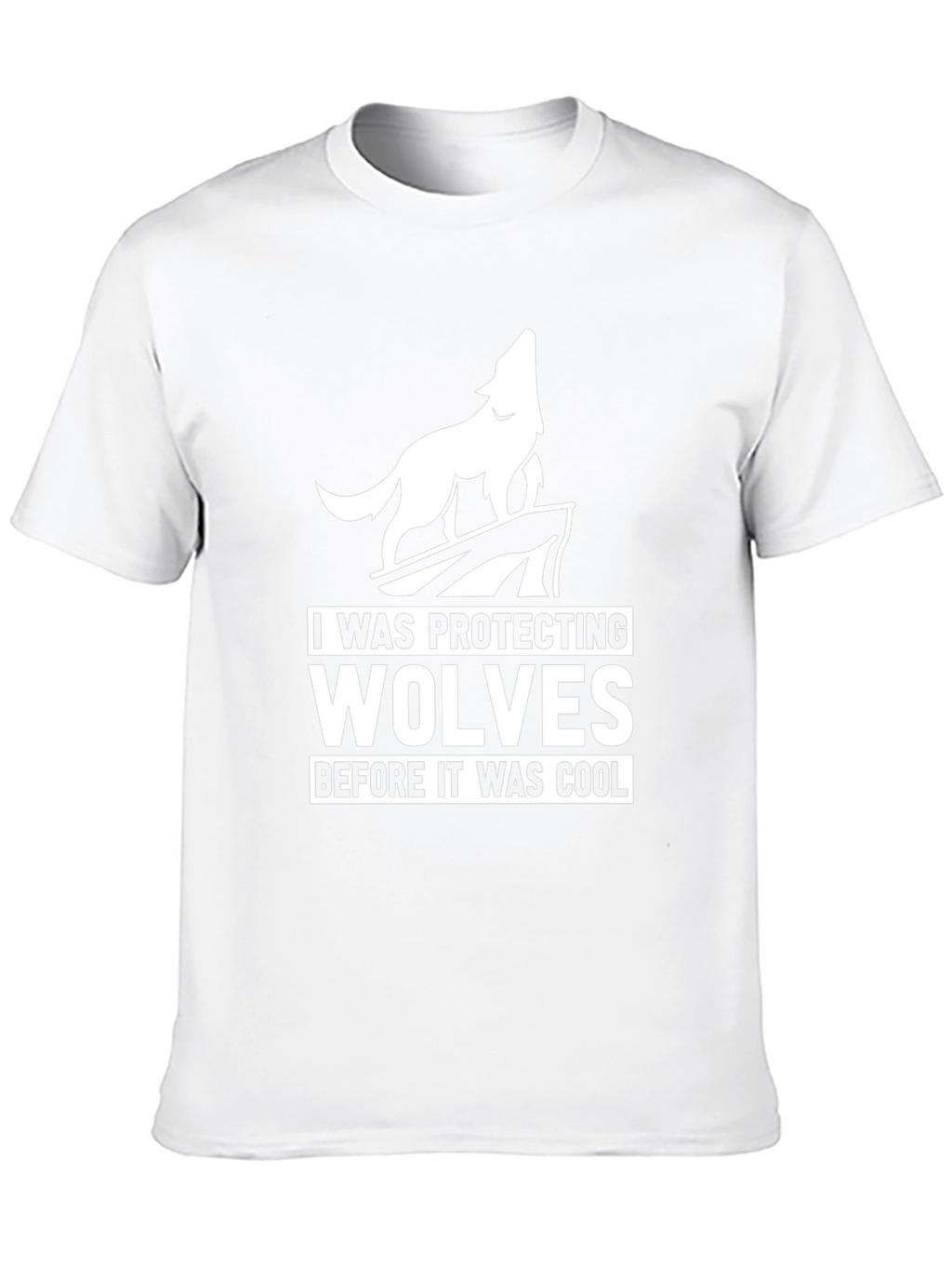 Wolf Protection T-Shirt - Cool Design