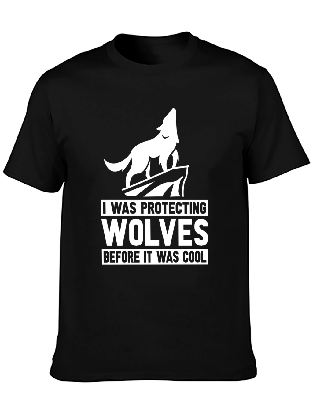 Wolf Protection T-Shirt - Cool Design
