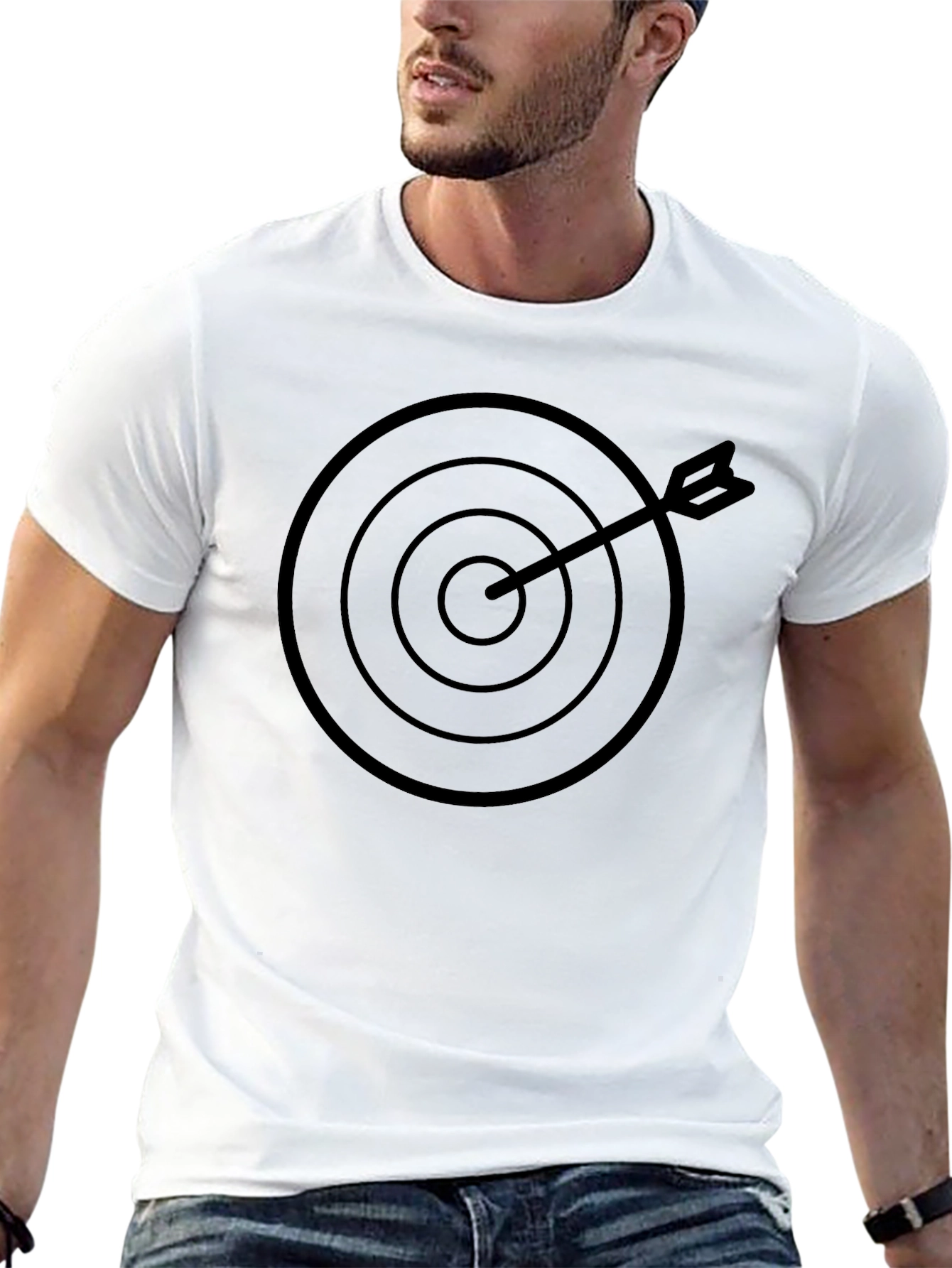 Target Graphic Black T-Shirt