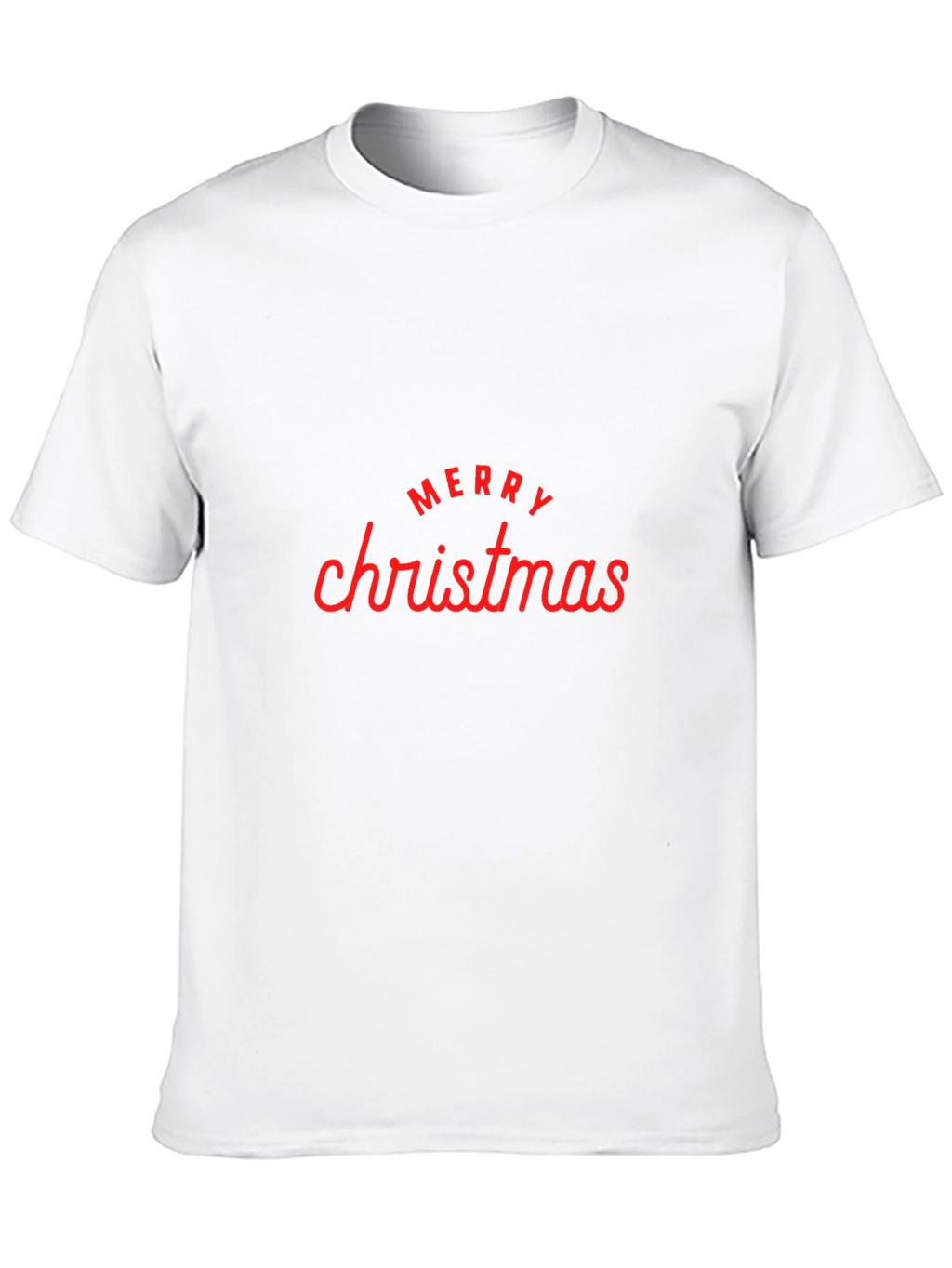 Merry Christmas Graphic Tee - Black Holiday T-Shirt