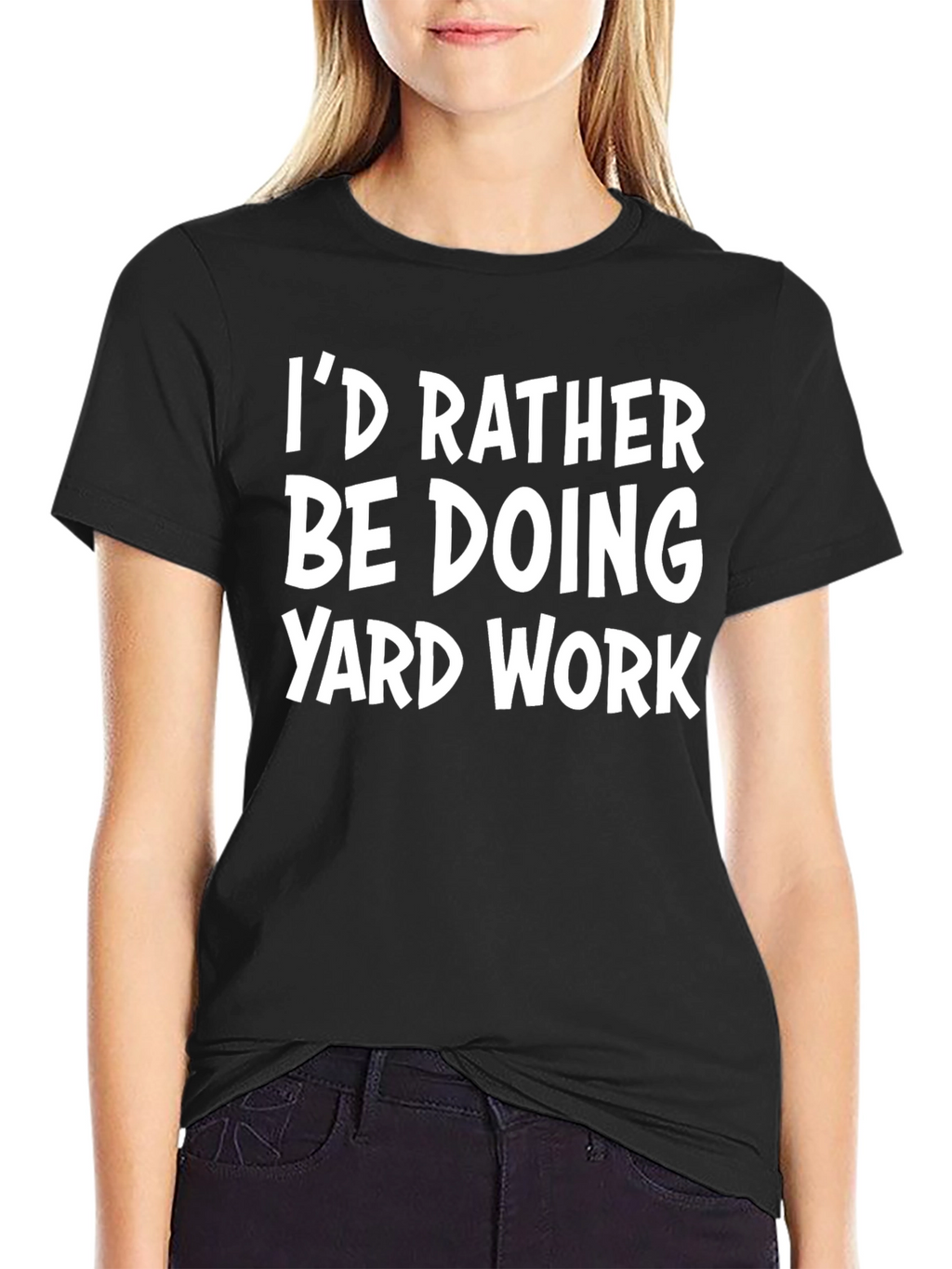 Id Rather Be Doing Yard Work T-Shirt