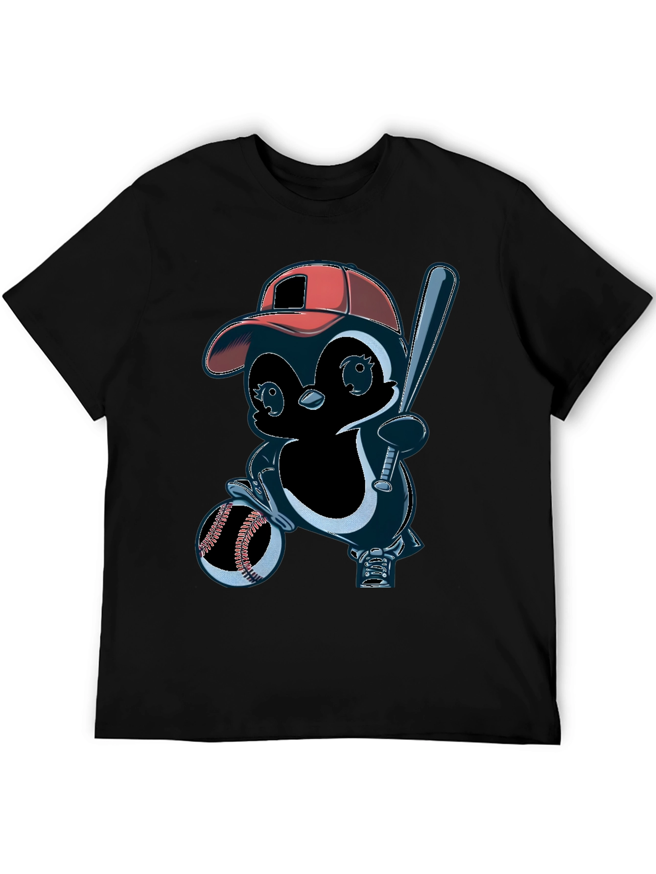Baseball Penguin T-Shirt