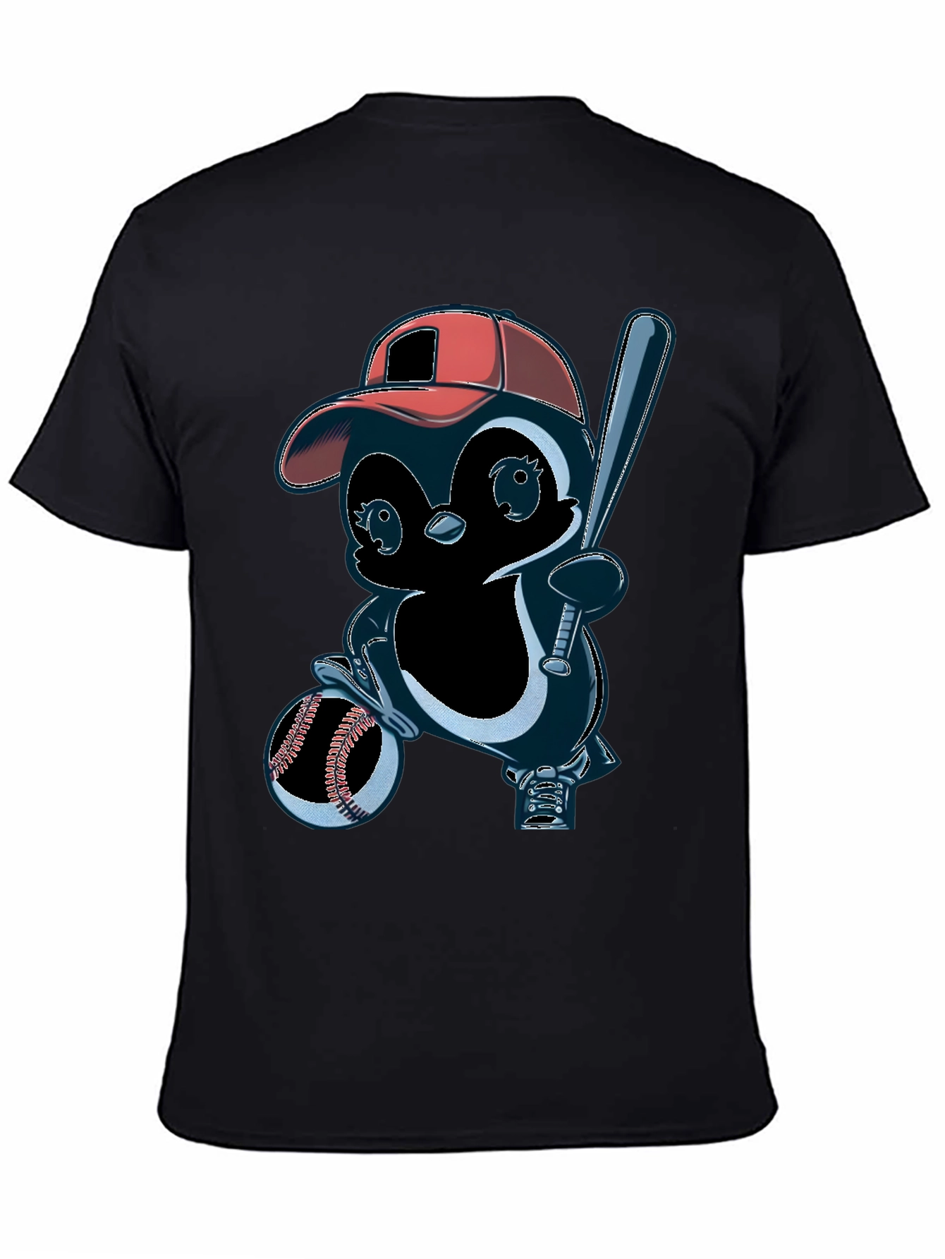 Baseball Penguin T-Shirt