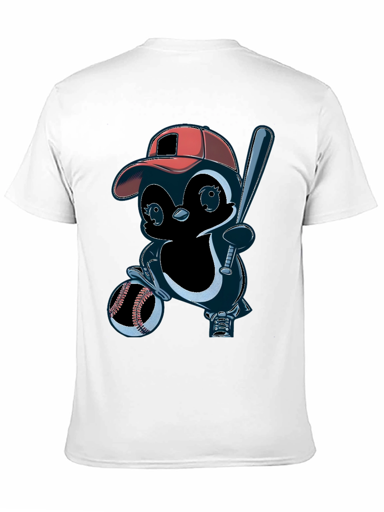 Baseball Penguin T-Shirt