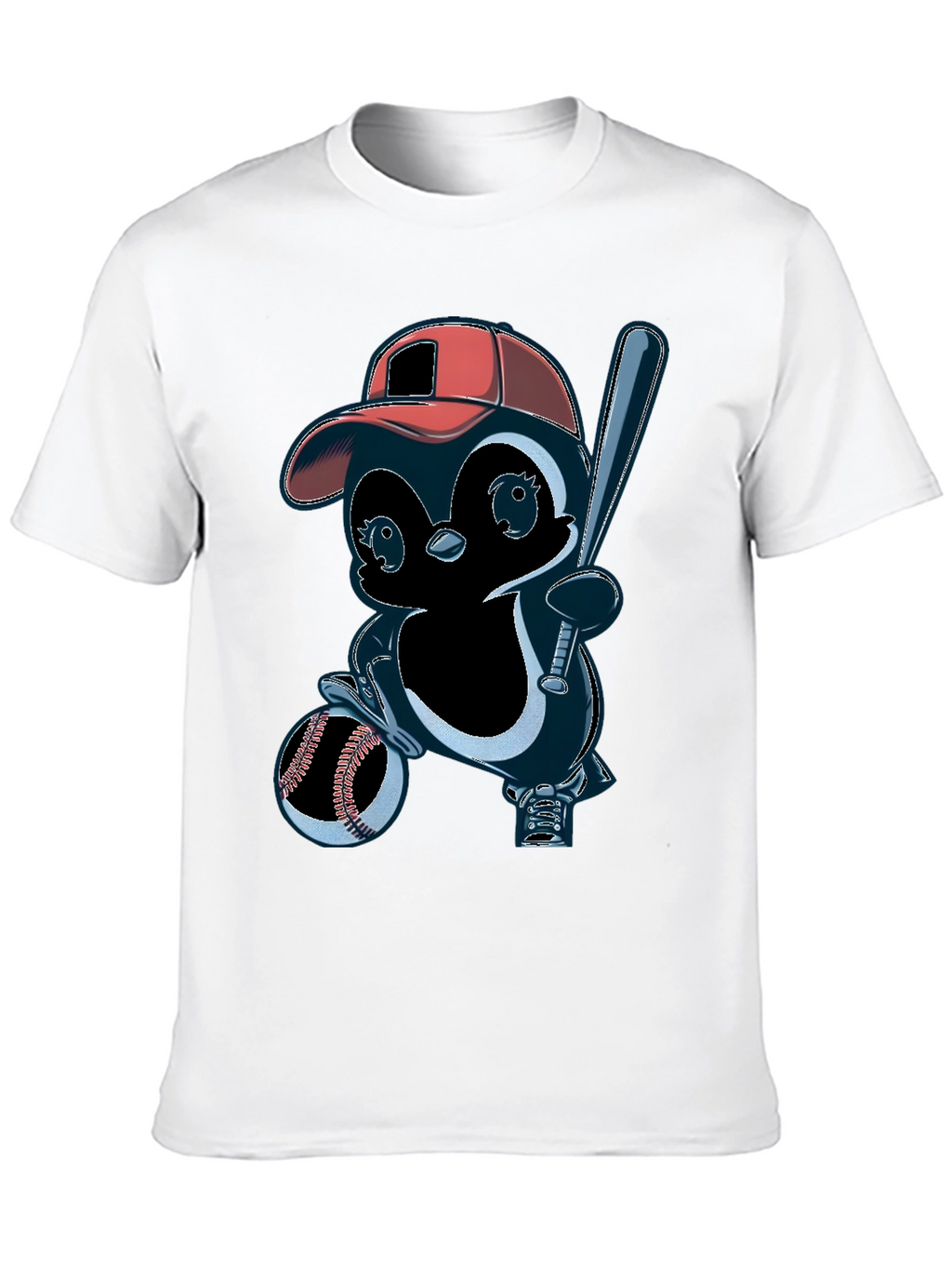 Baseball Penguin T-Shirt