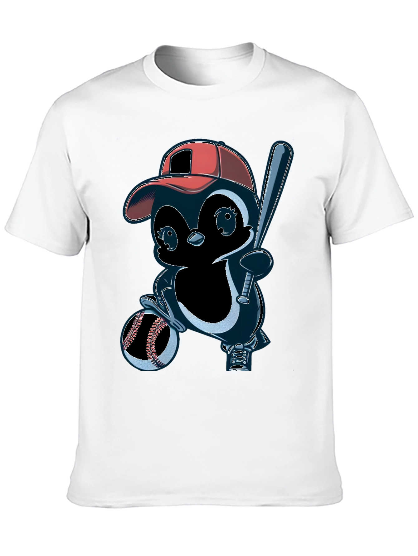 Baseball Penguin T-Shirt