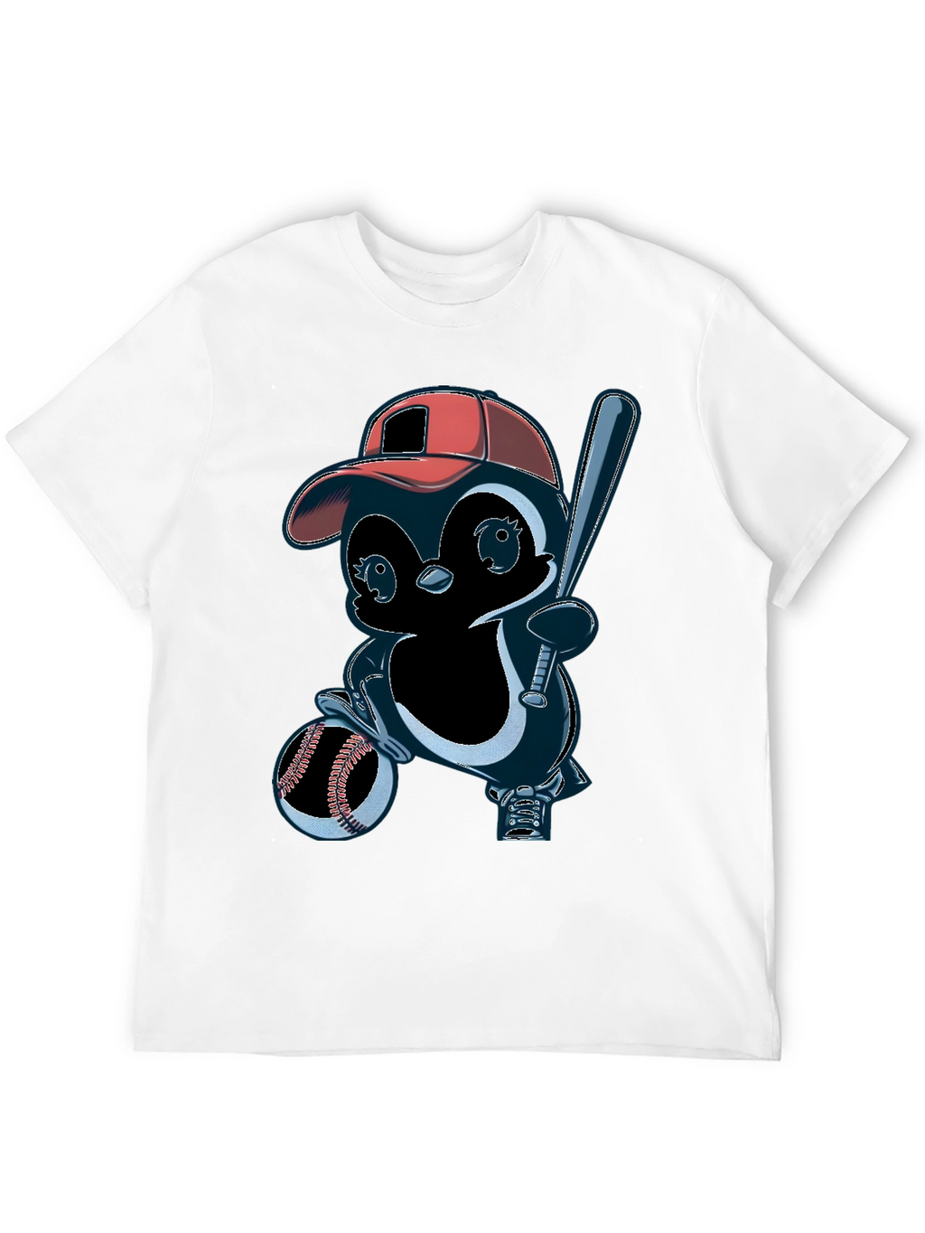 Baseball Penguin T-Shirt