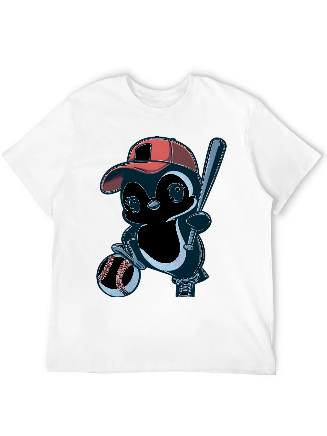 Baseball Penguin T-Shirt