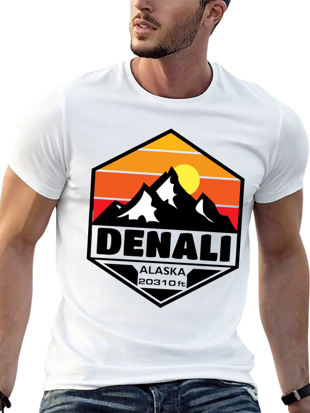 Denali Alaska Graphic T-Shirt