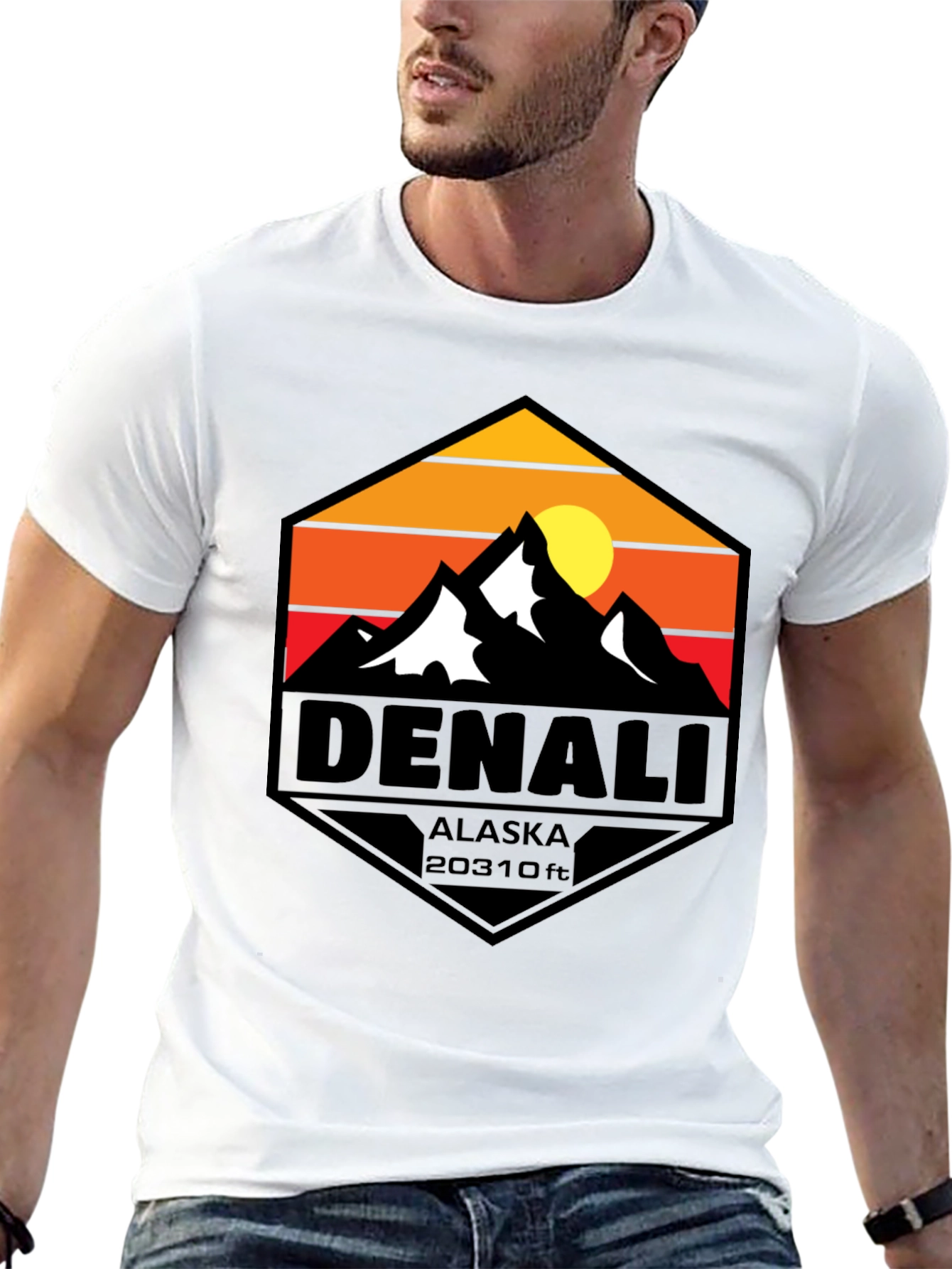 Denali Alaska Graphic T-Shirt