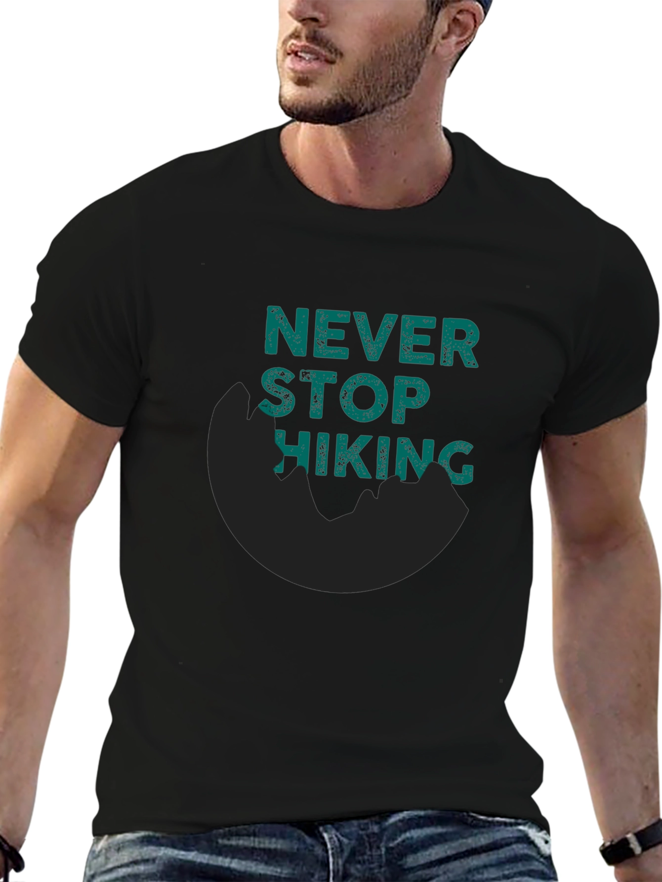 Never Stop Hiking Tee