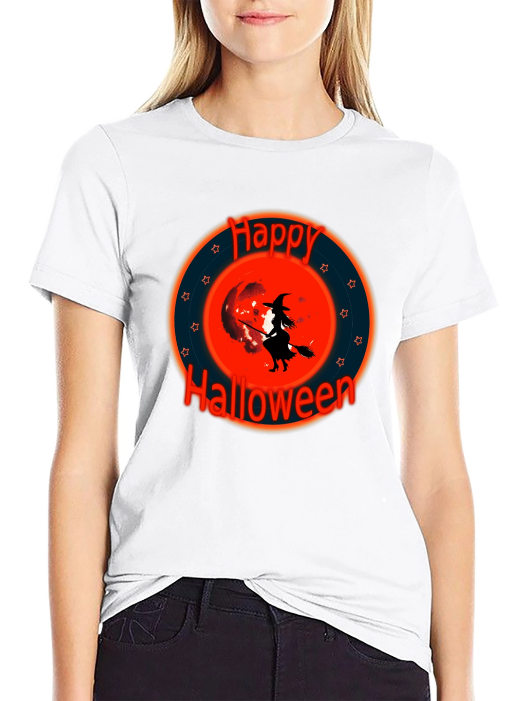 Happy Halloween Witch T-Shirt