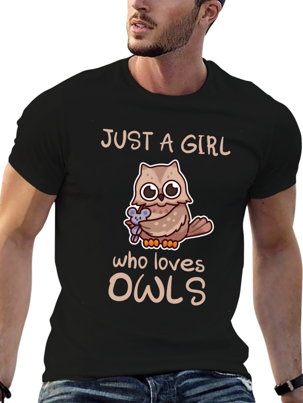 Just a Girl Who Loves Owls T-Shirt