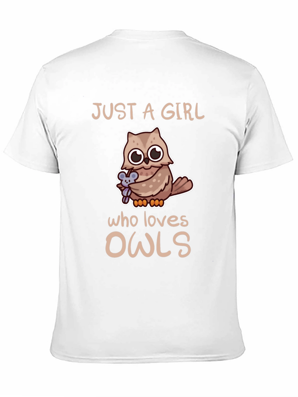 Just a Girl Who Loves Owls T-Shirt