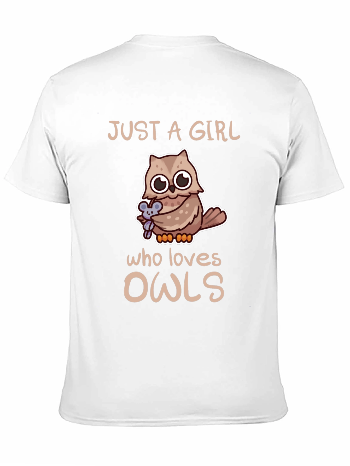 Just a Girl Who Loves Owls T-Shirt
