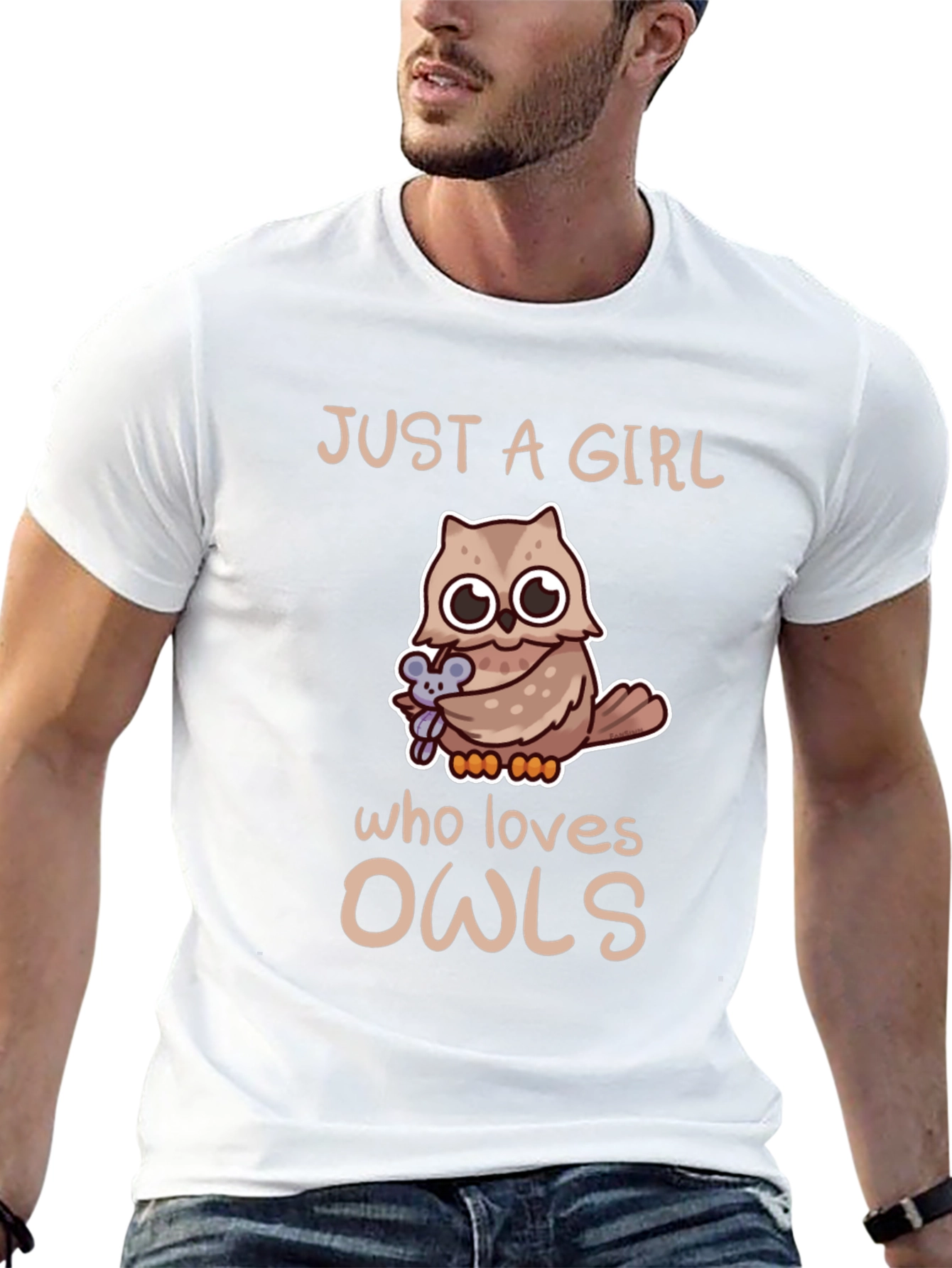 Just a Girl Who Loves Owls T-Shirt
