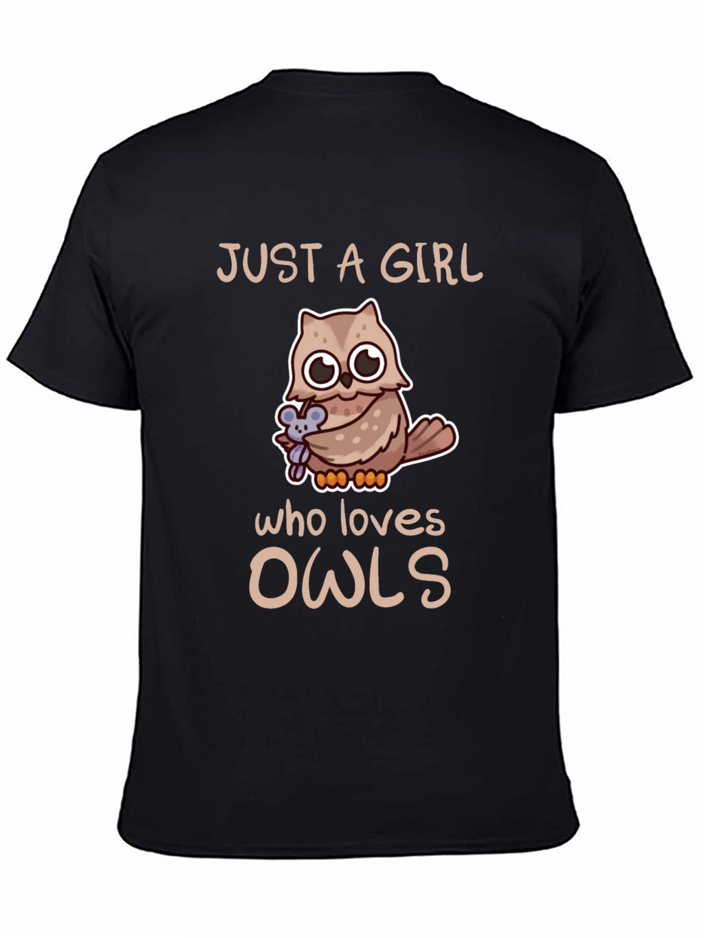 Just a Girl Who Loves Owls T-Shirt