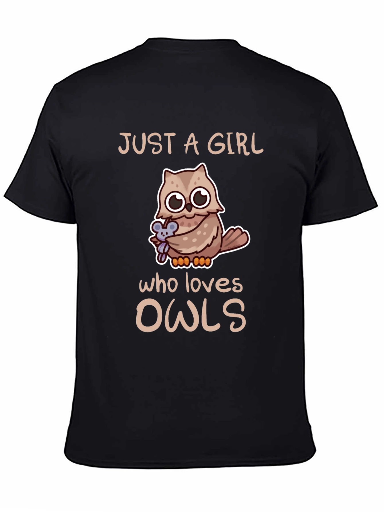 Just a Girl Who Loves Owls T-Shirt