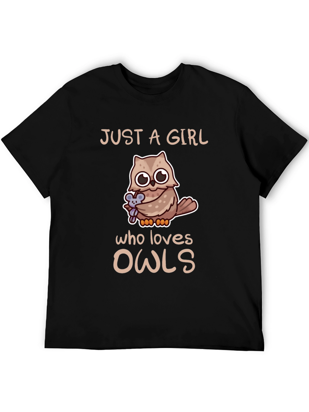 Just a Girl Who Loves Owls T-Shirt