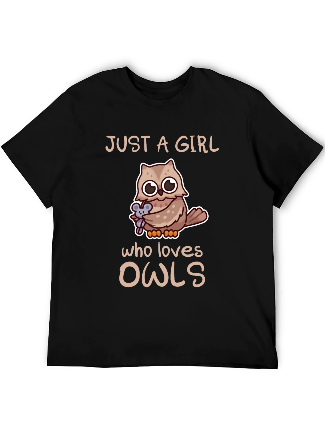 Just a Girl Who Loves Owls T-Shirt