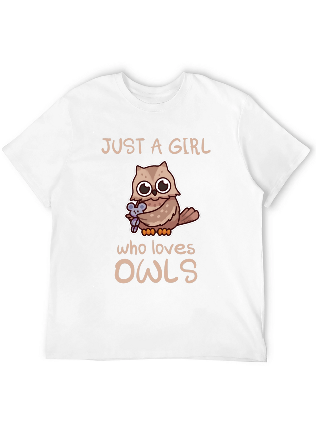 Just a Girl Who Loves Owls T-Shirt