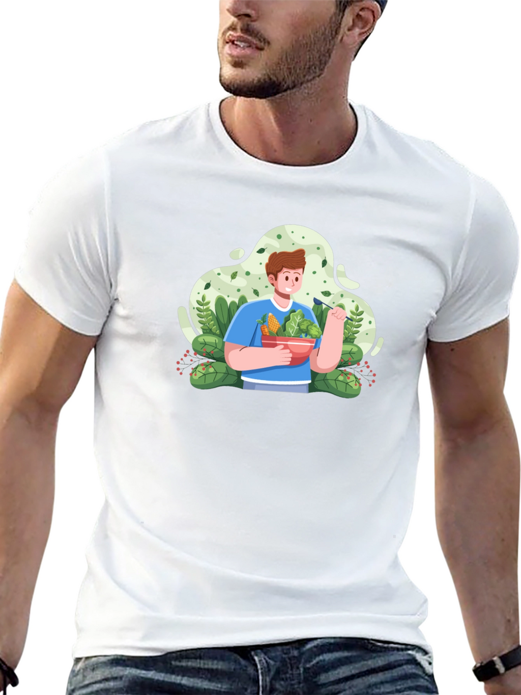 Eat Your Veggies Graphic T-Shirt
