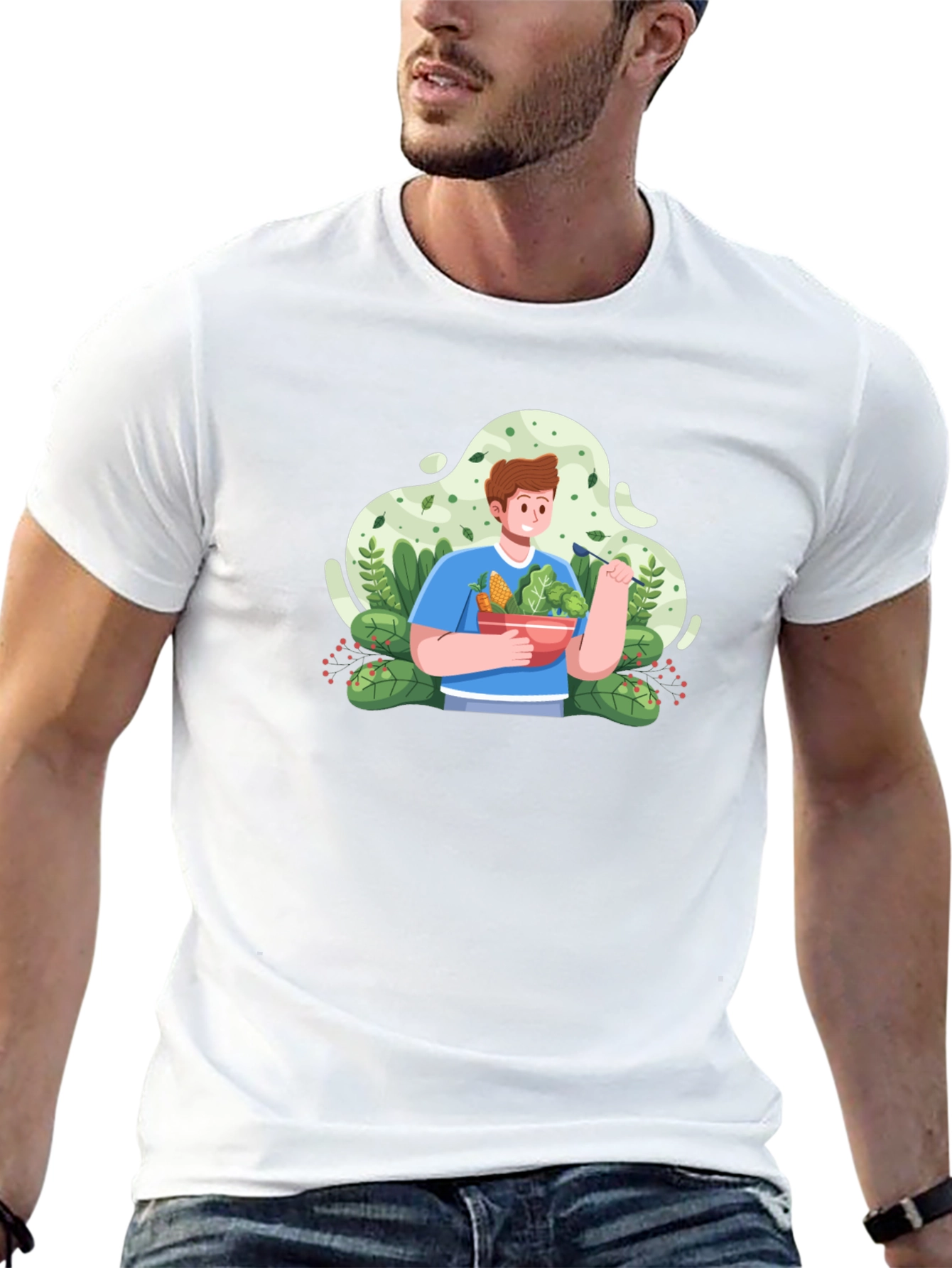 Eat Your Veggies Graphic T-Shirt