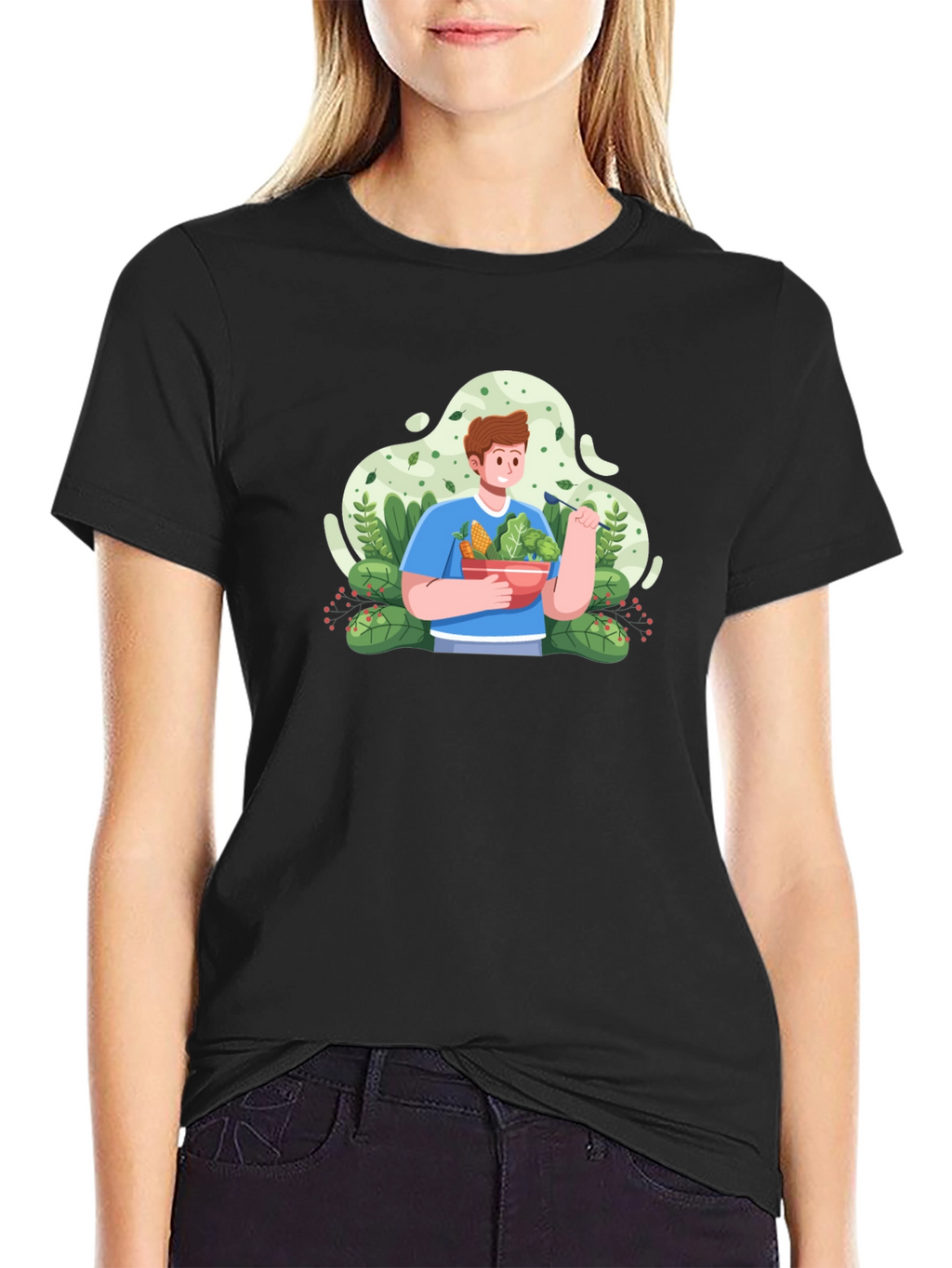 Eat Your Veggies Graphic T-Shirt